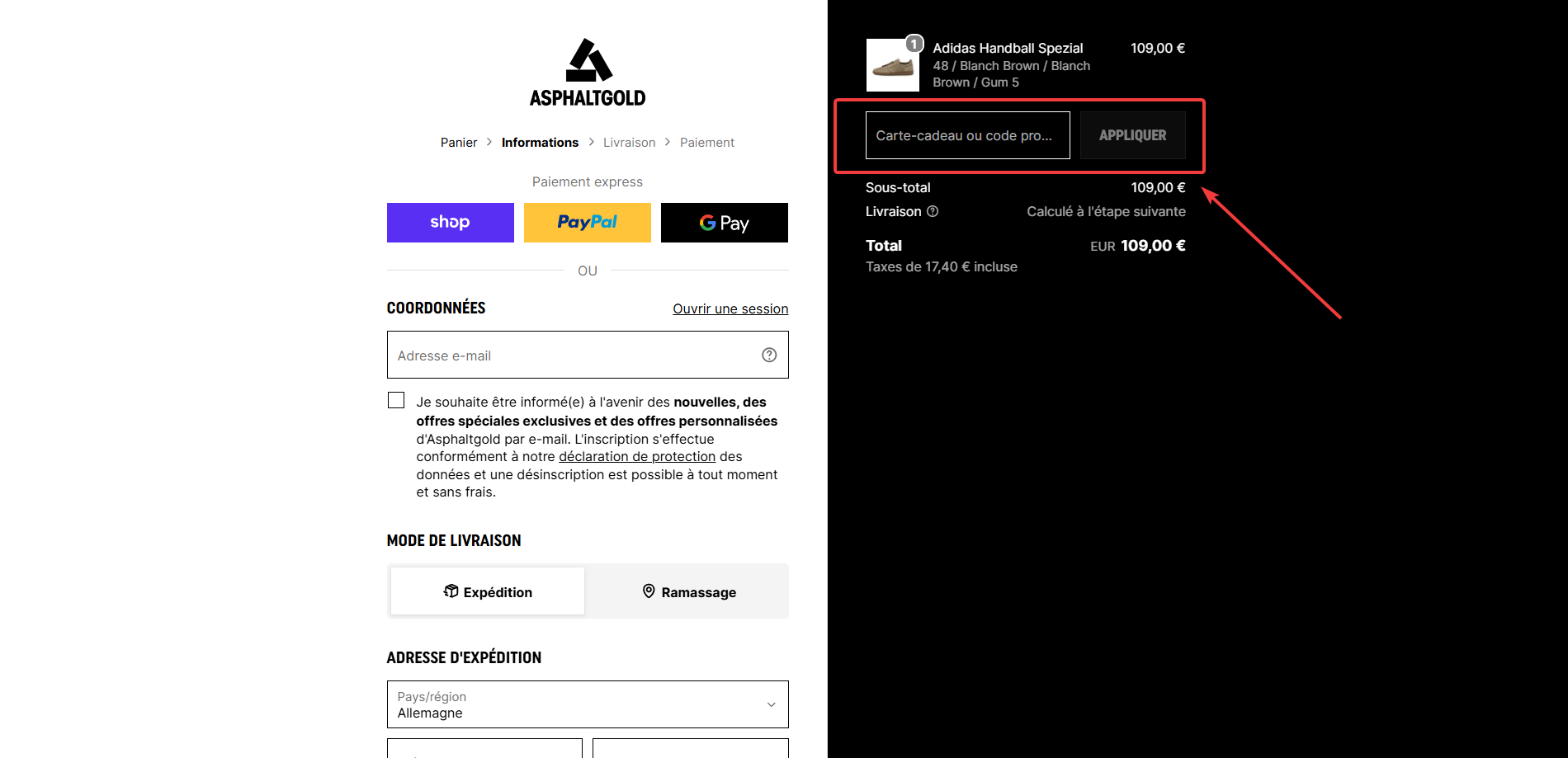 Code promo Asphaltgold – 199€ de réduction | octobre 2026
