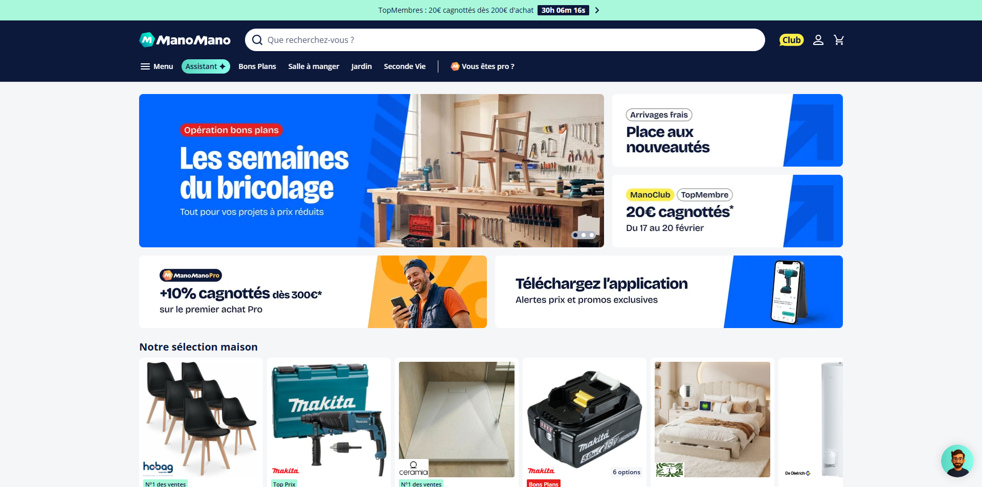 code promo ManoMano