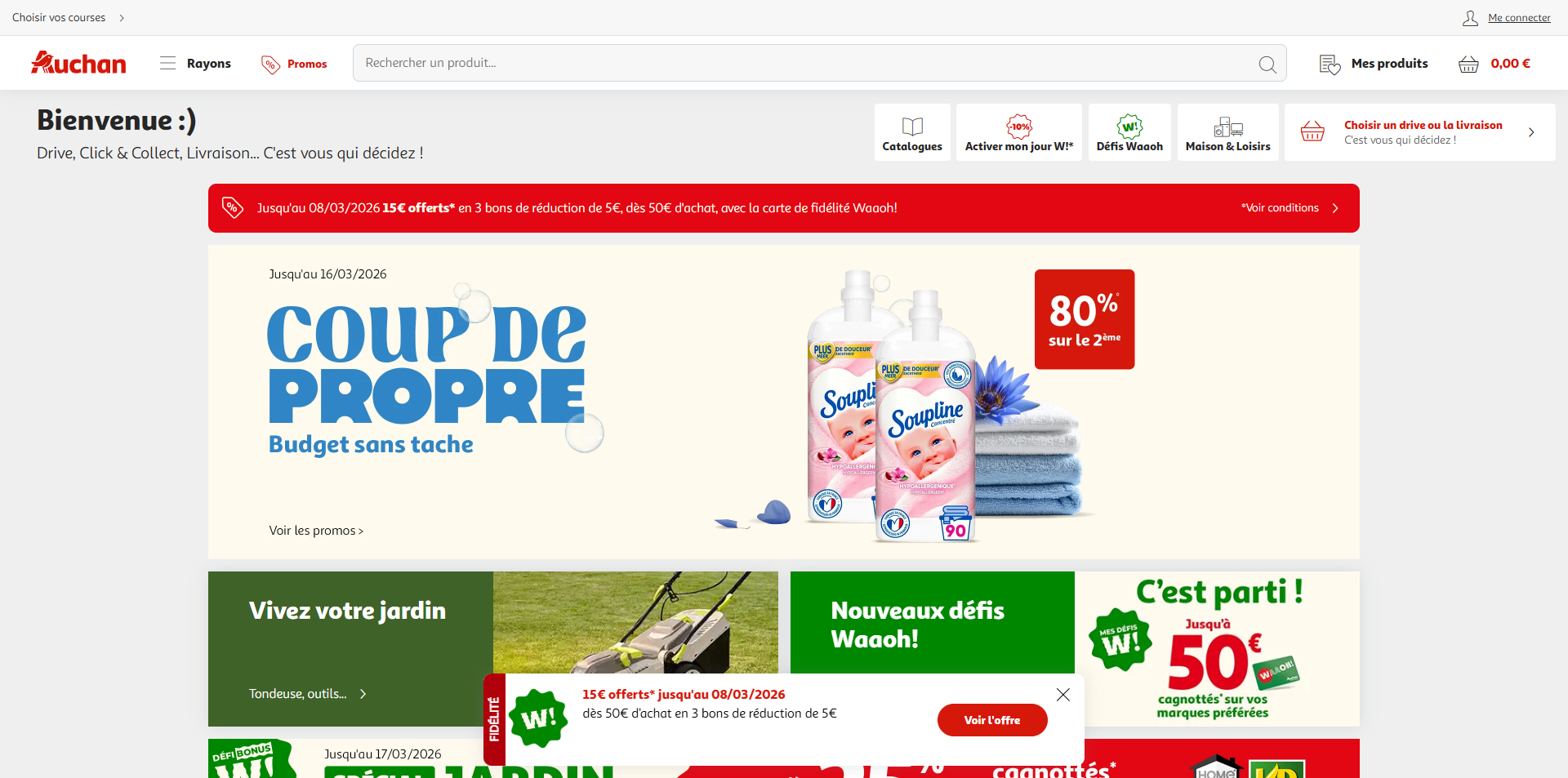 code promo Auchan