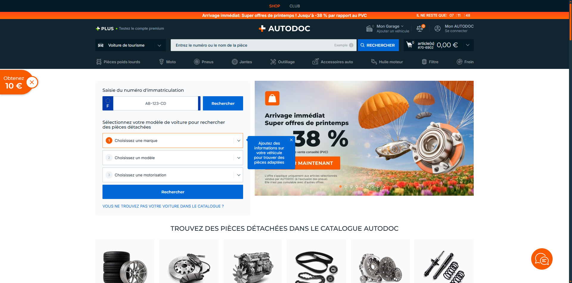 code promo Autodoc