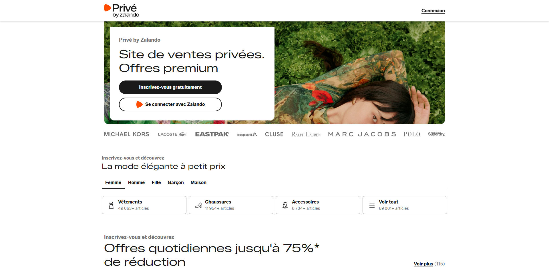 code promo Zalando Privé