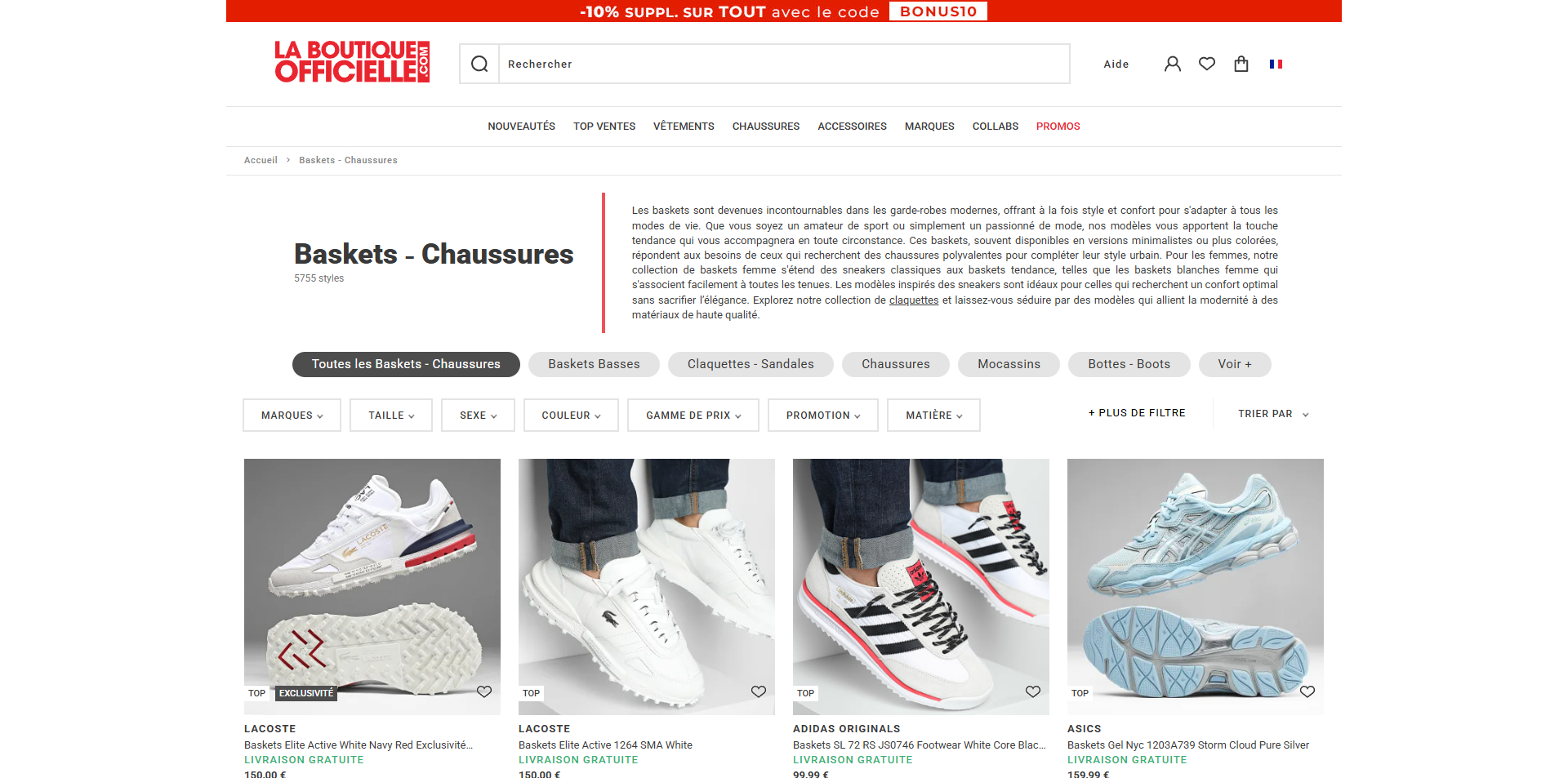 La Boutique Officielle