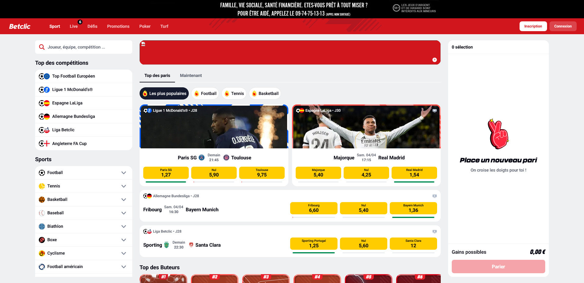 code promo Betclic