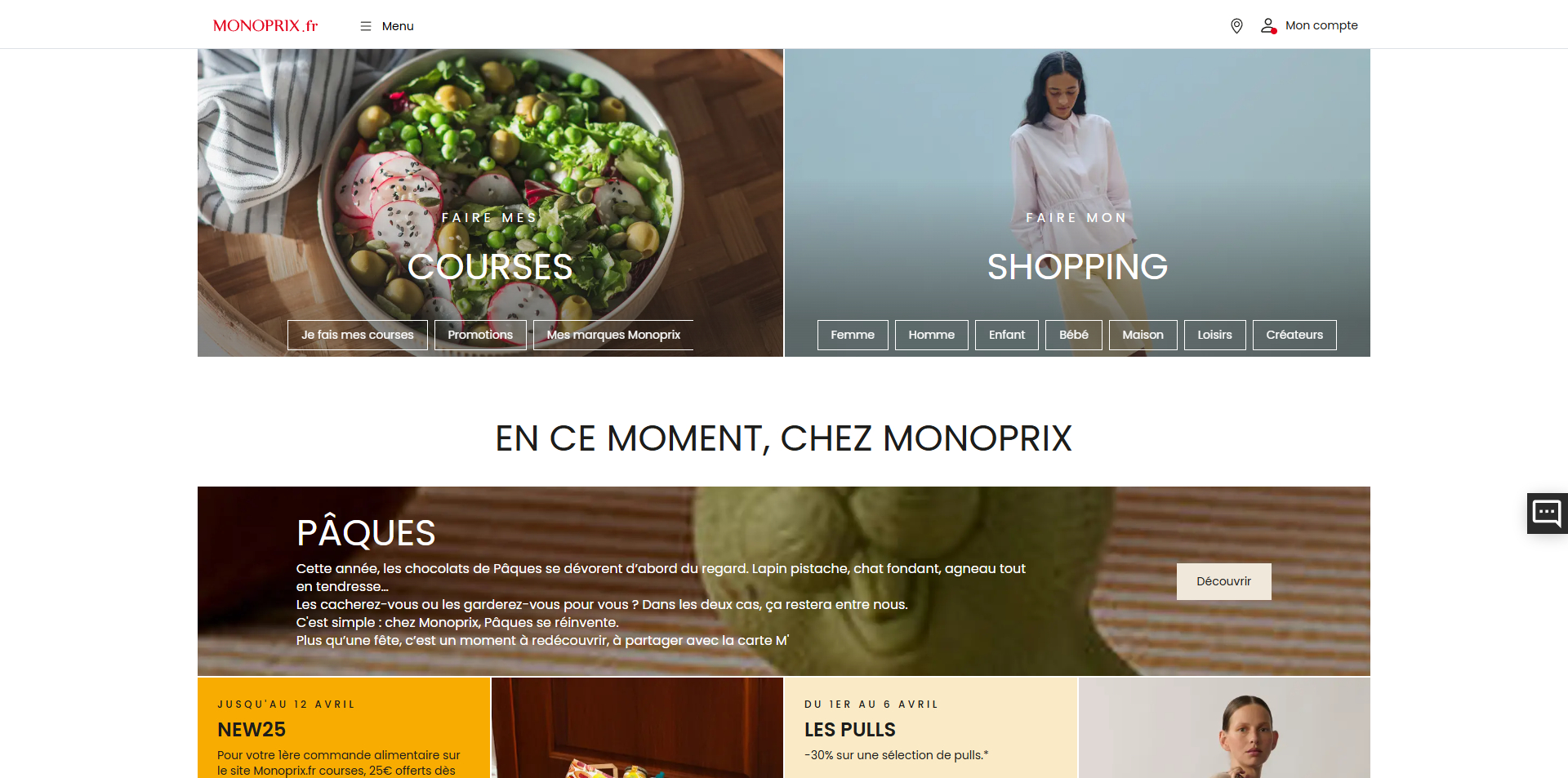 code promo Monoprix