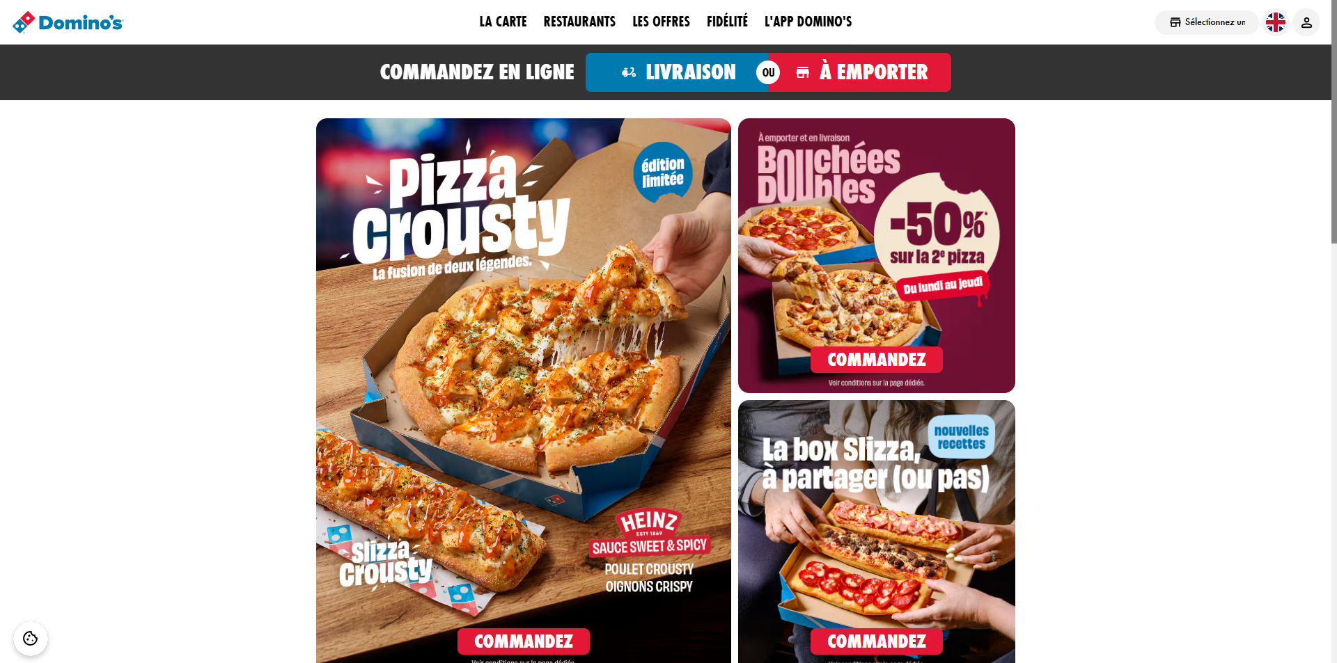code promo Domino's