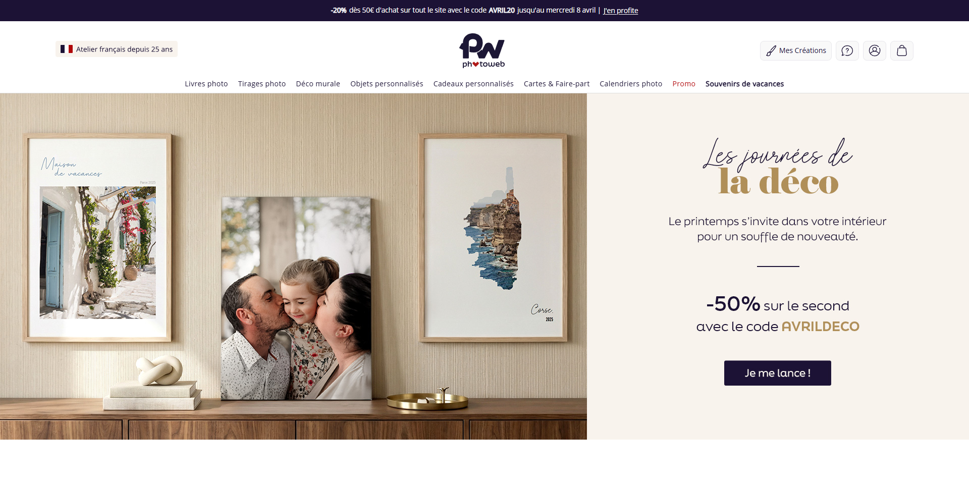 code promo Photoweb