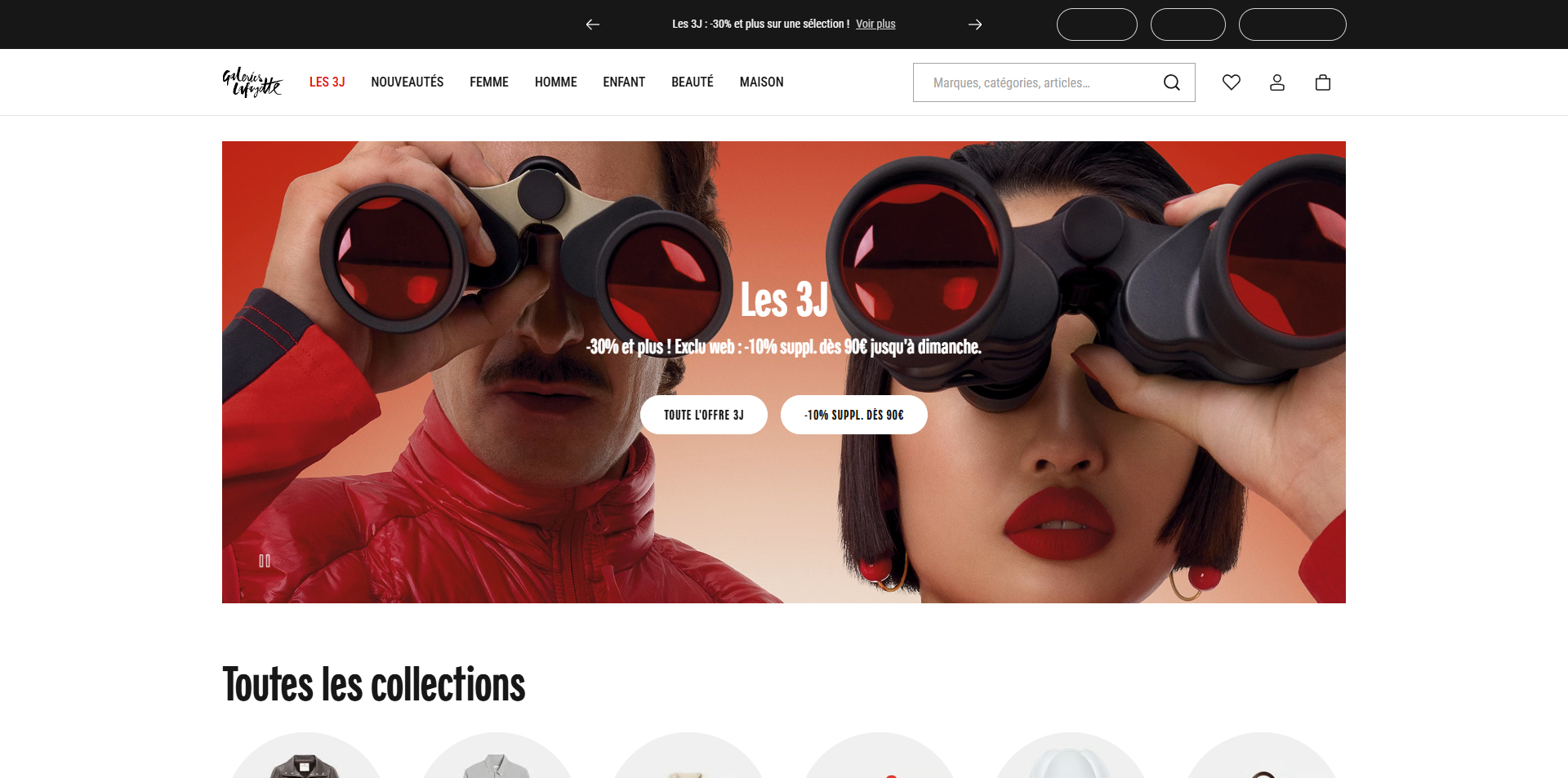 code promo Galeries Lafayette
