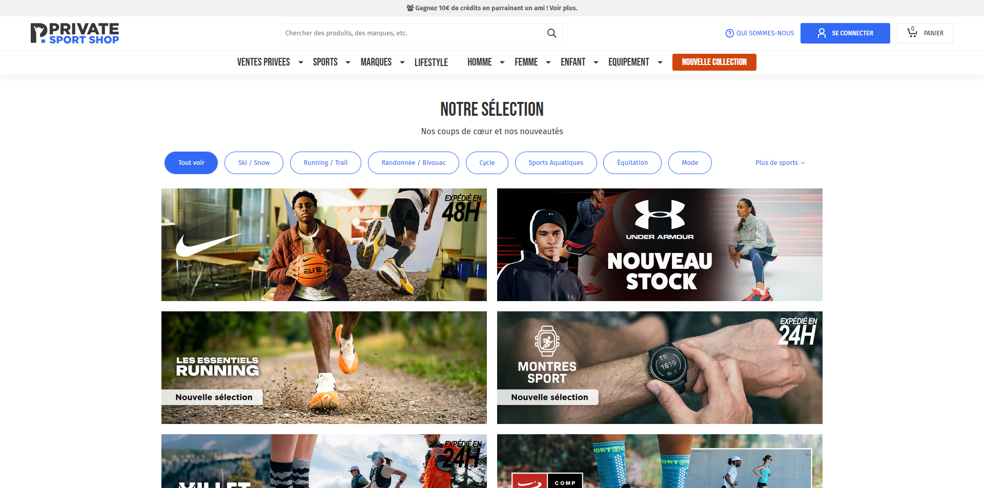 code promo Private Sport Shop