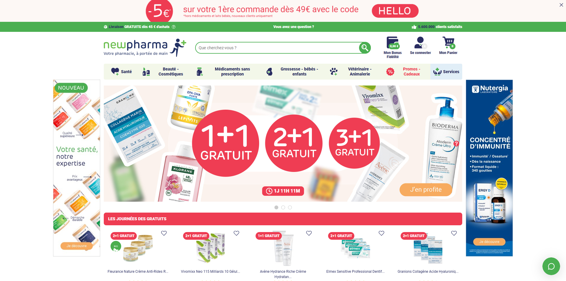 code promo Newpharma