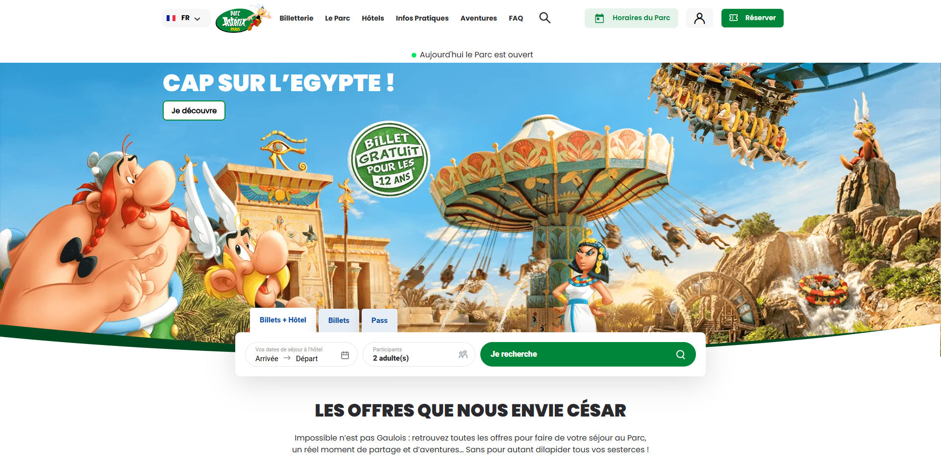 code promo Parc Asterix