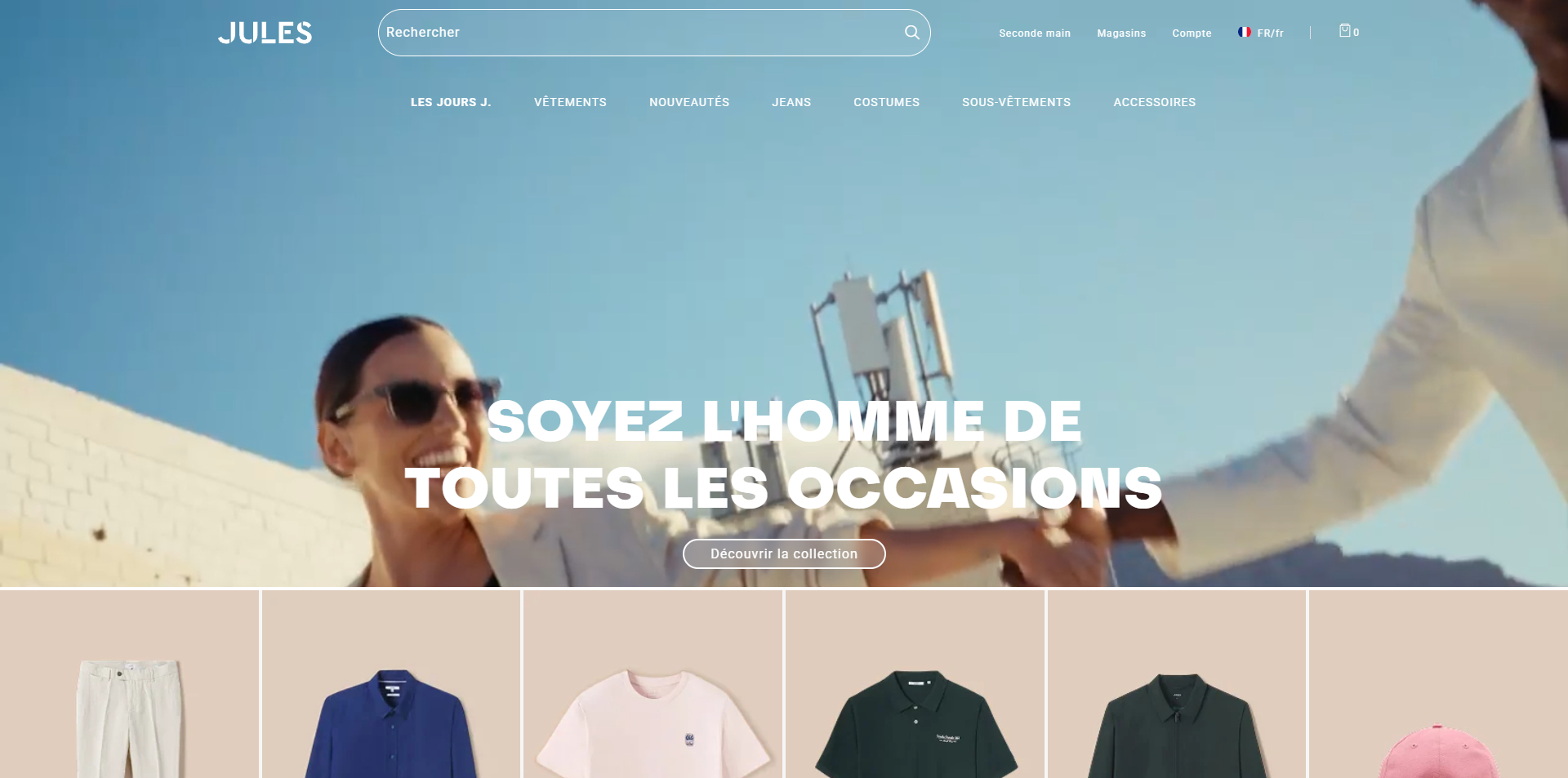 code promo Jules
