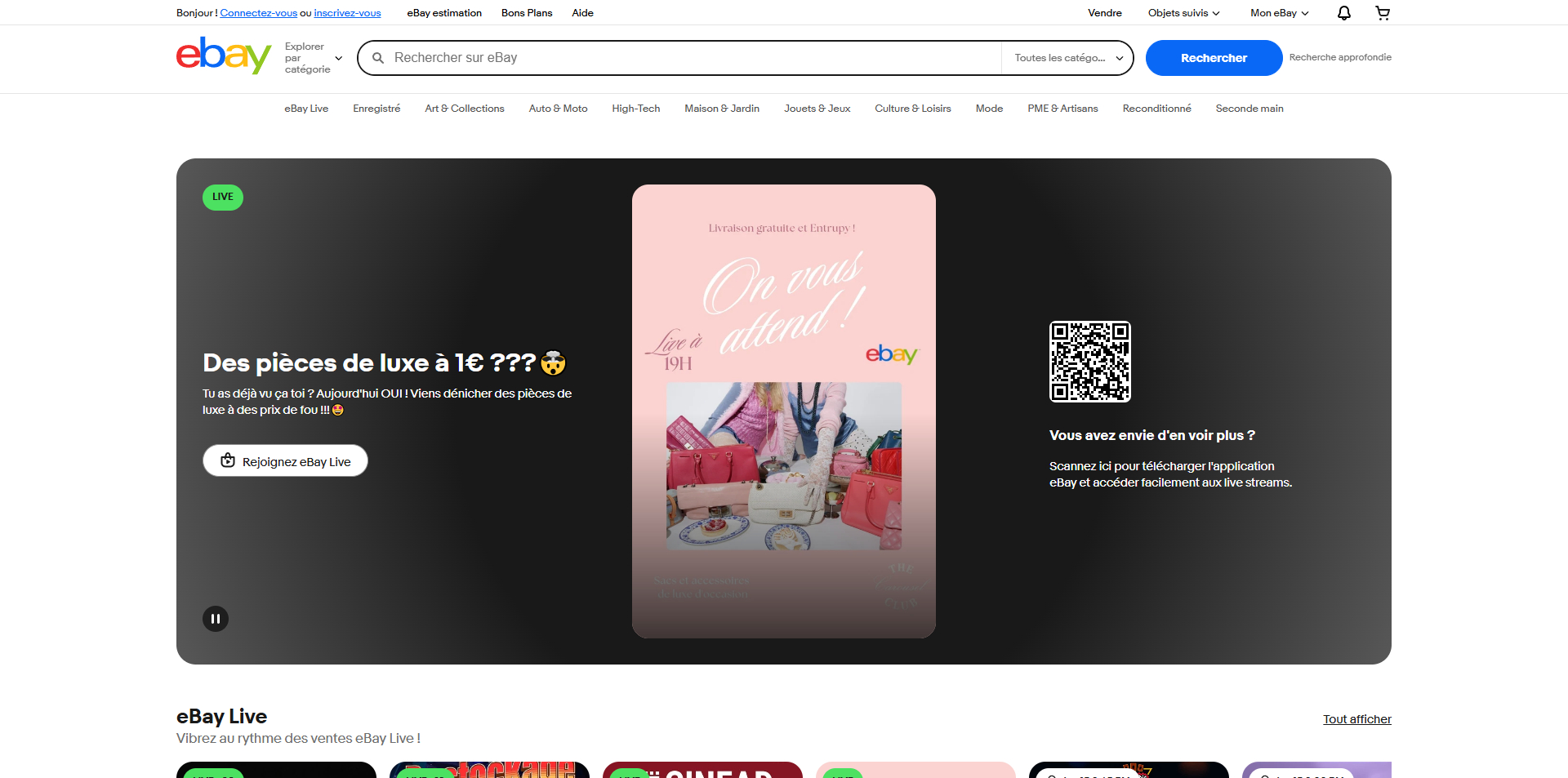 code promo Ebay