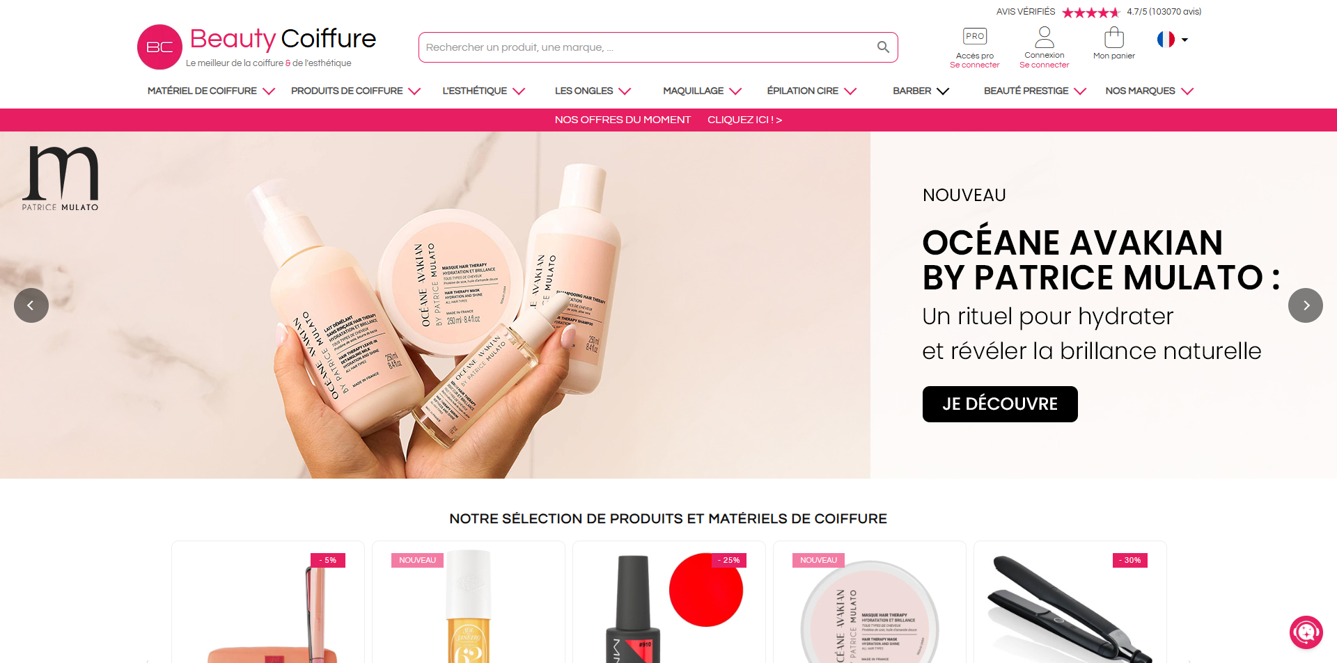 code promo Beauty Coiffure