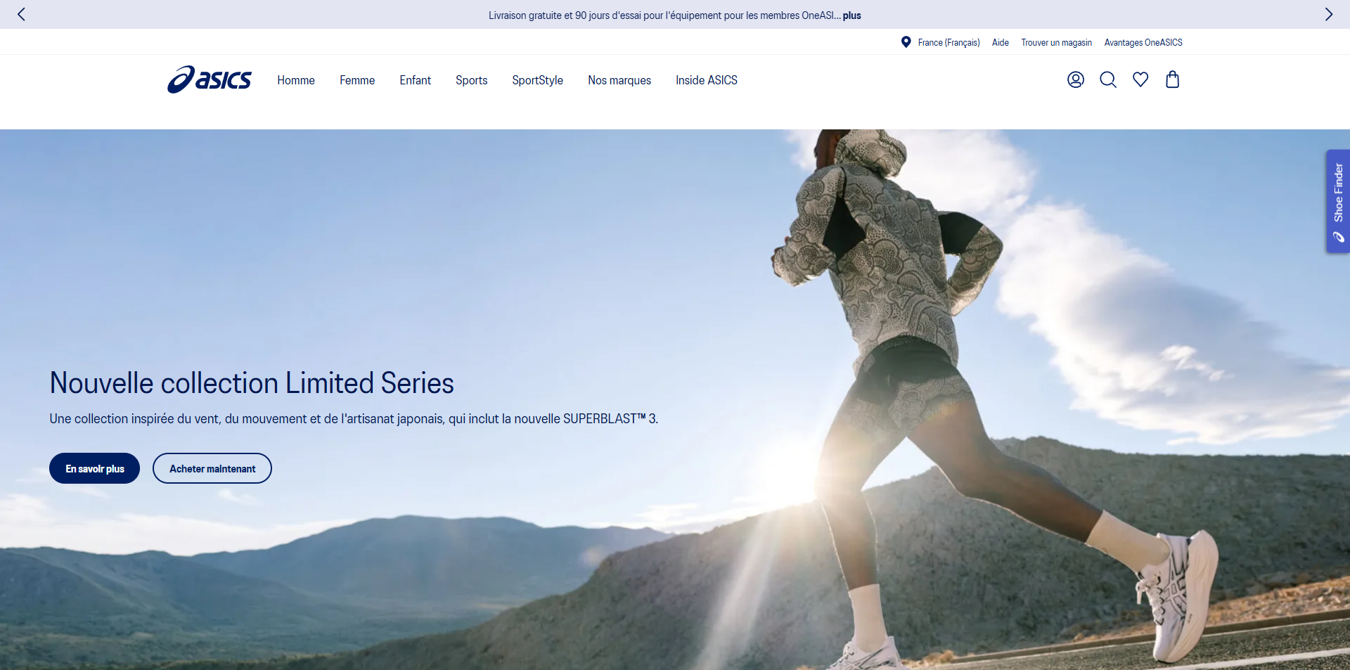 code promo Asics