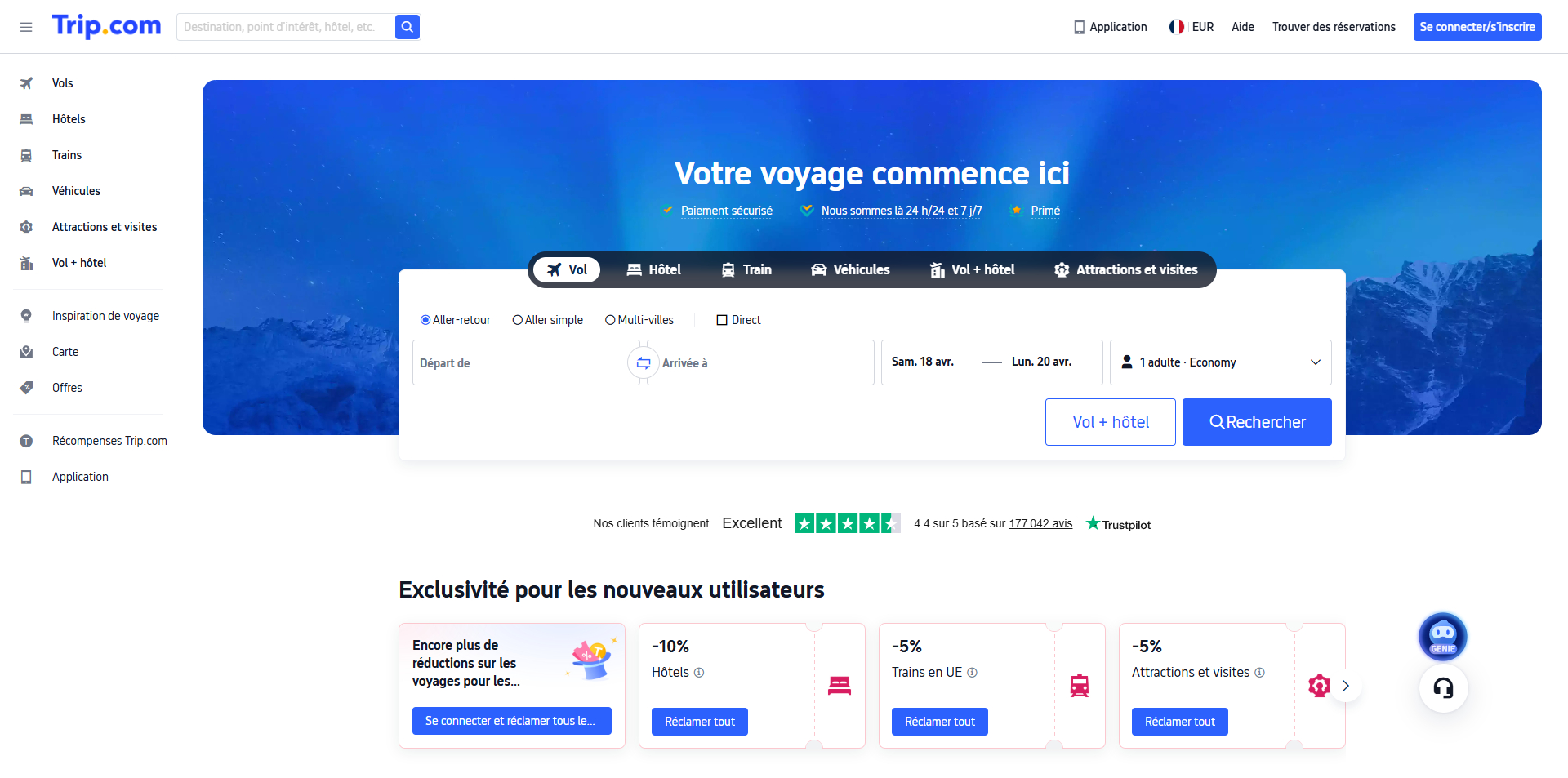 code promo Trip.com
