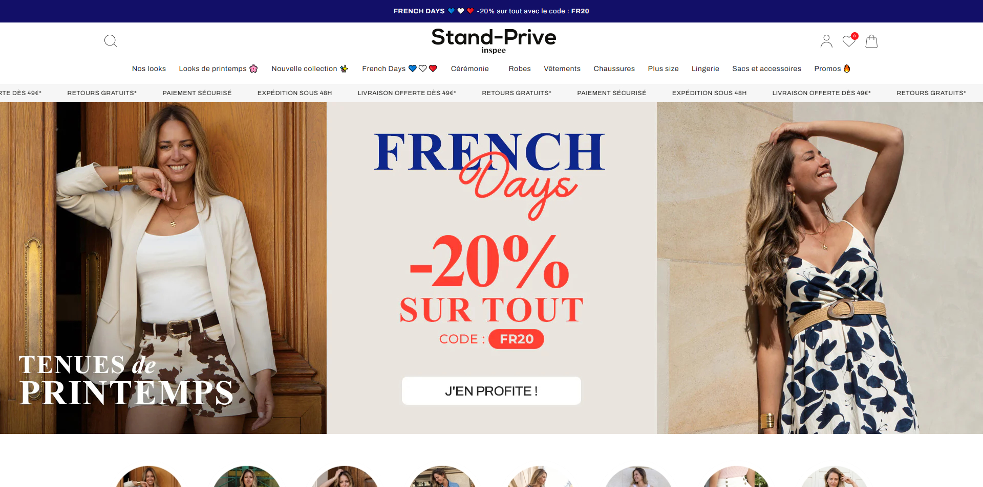 code promo Stand Privé