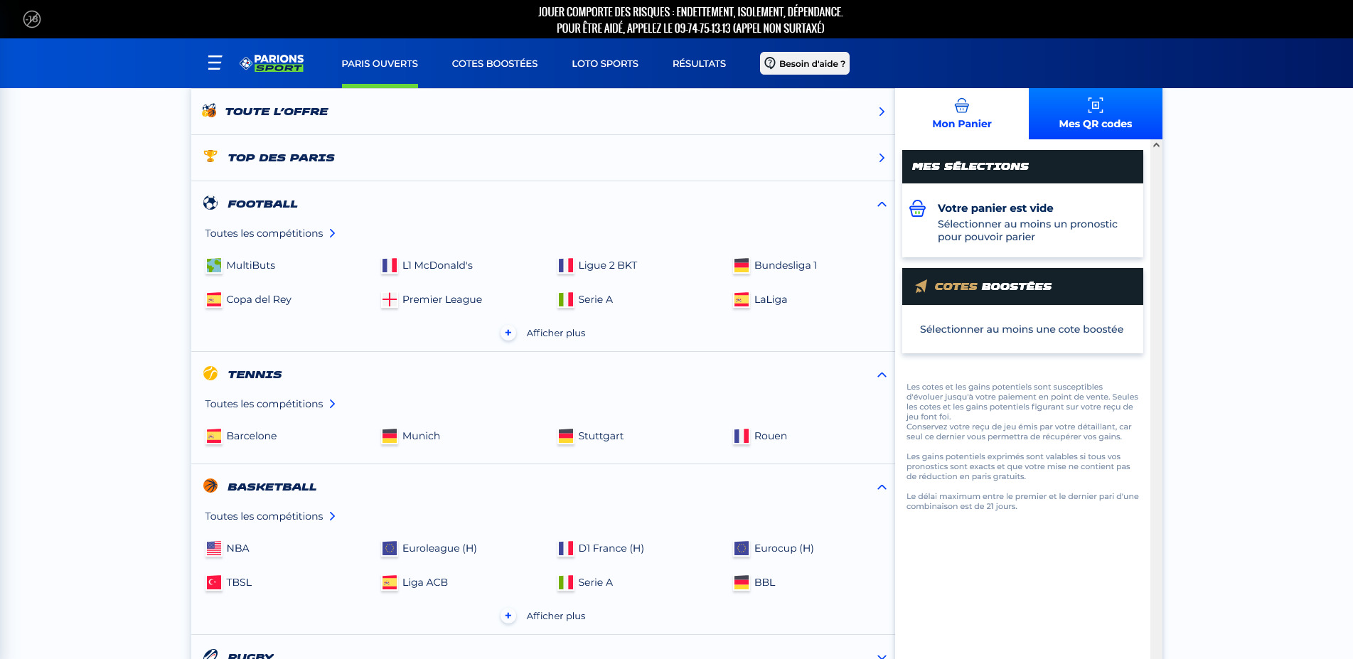 Parions Sport