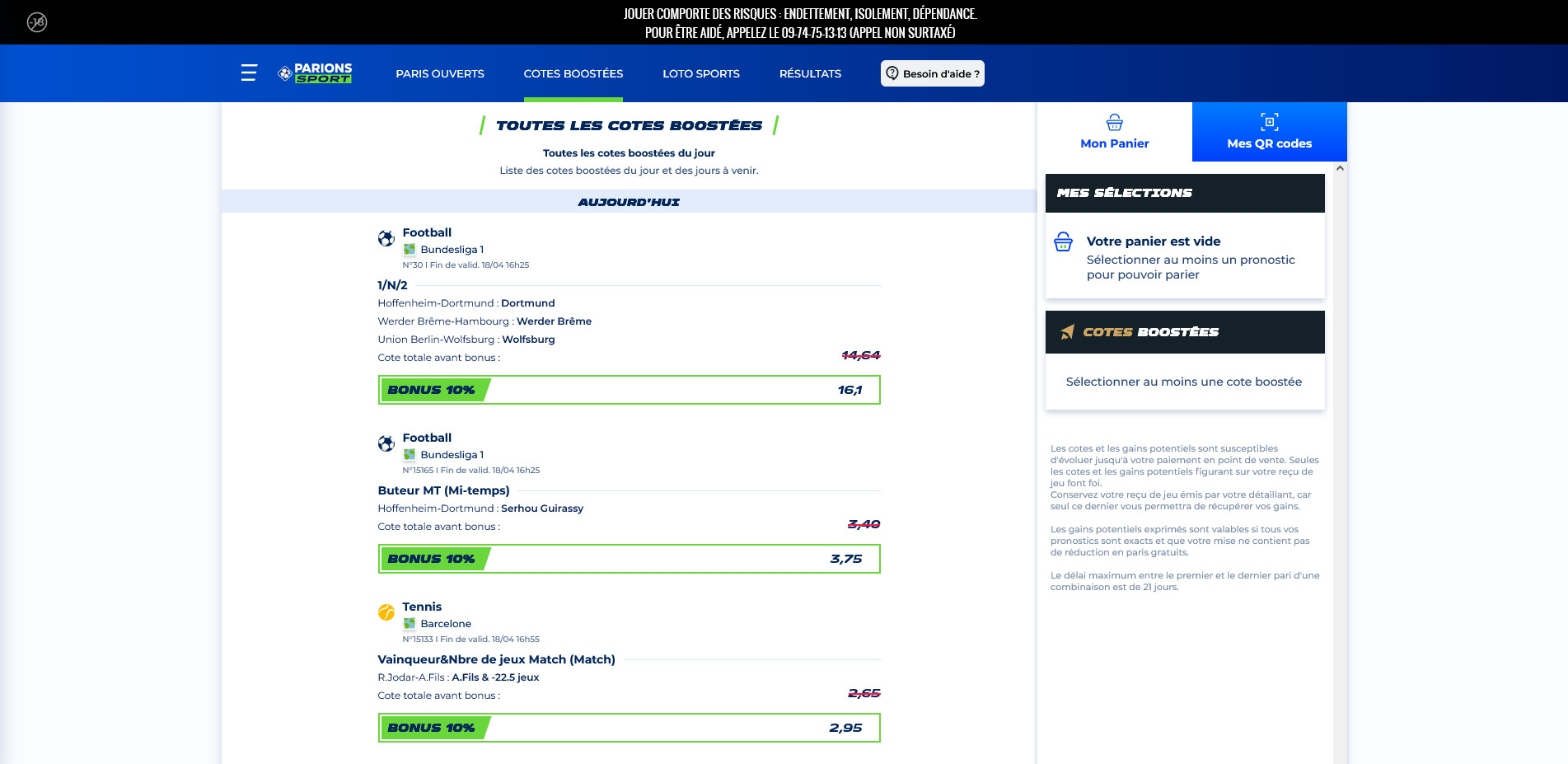 Parions Sport