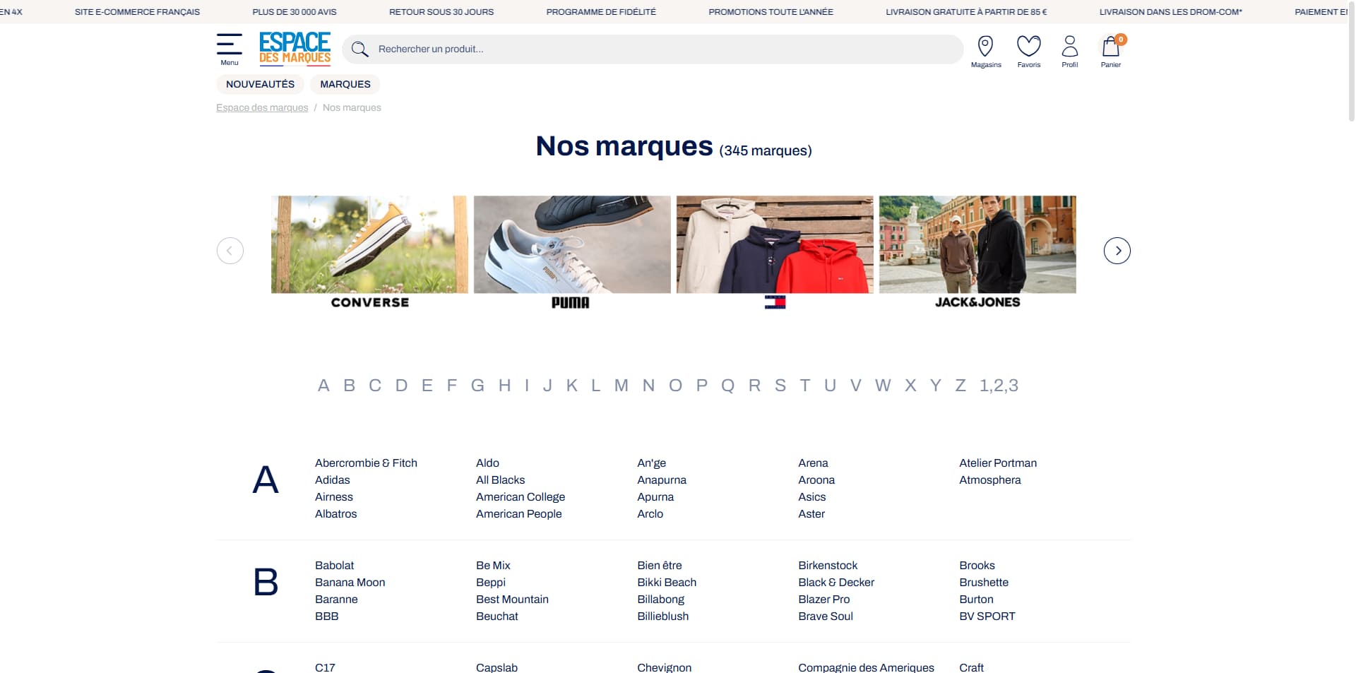 Espace des Marques