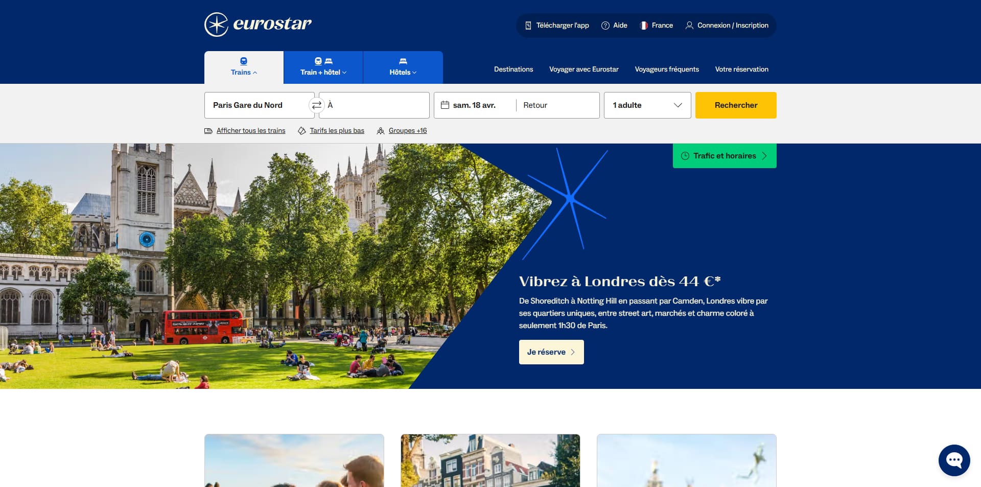code promo Eurostar
