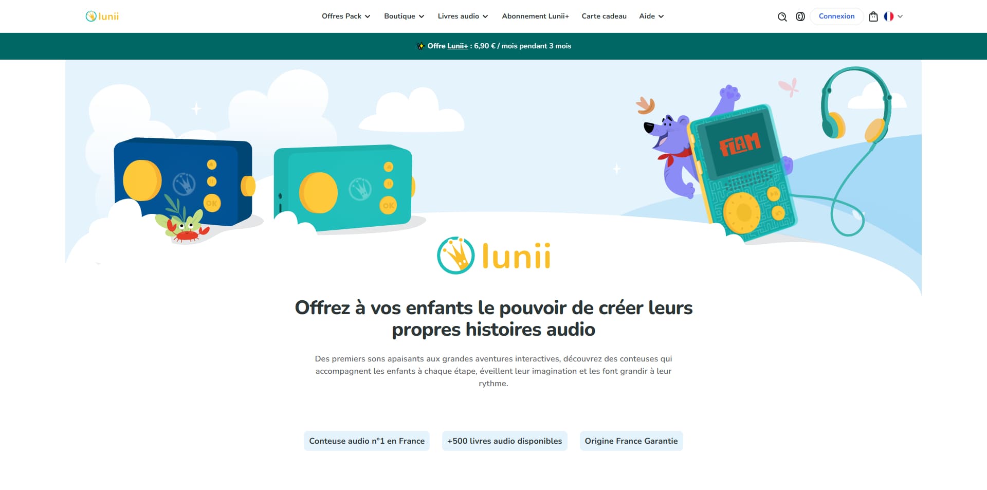 code promo Lunii
