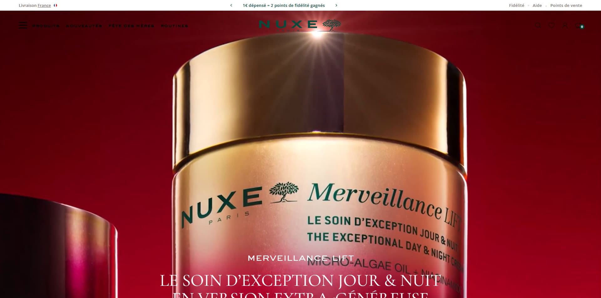 code promo Nuxe