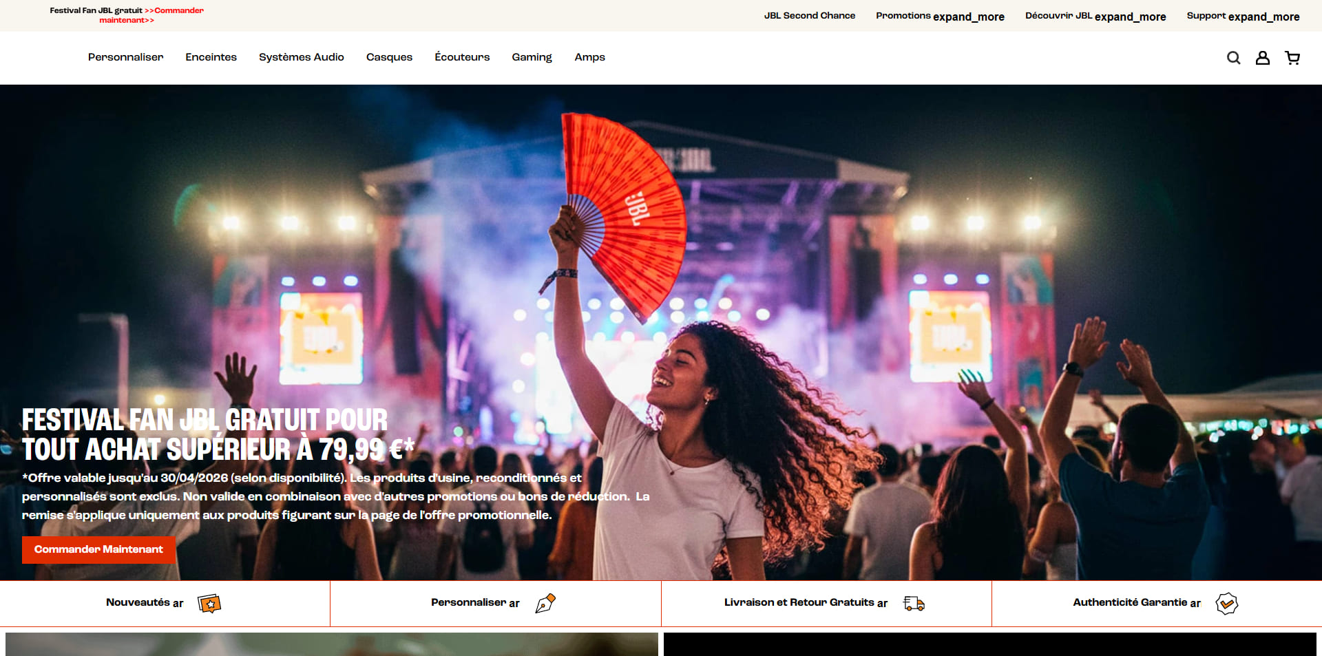 code promo JBL