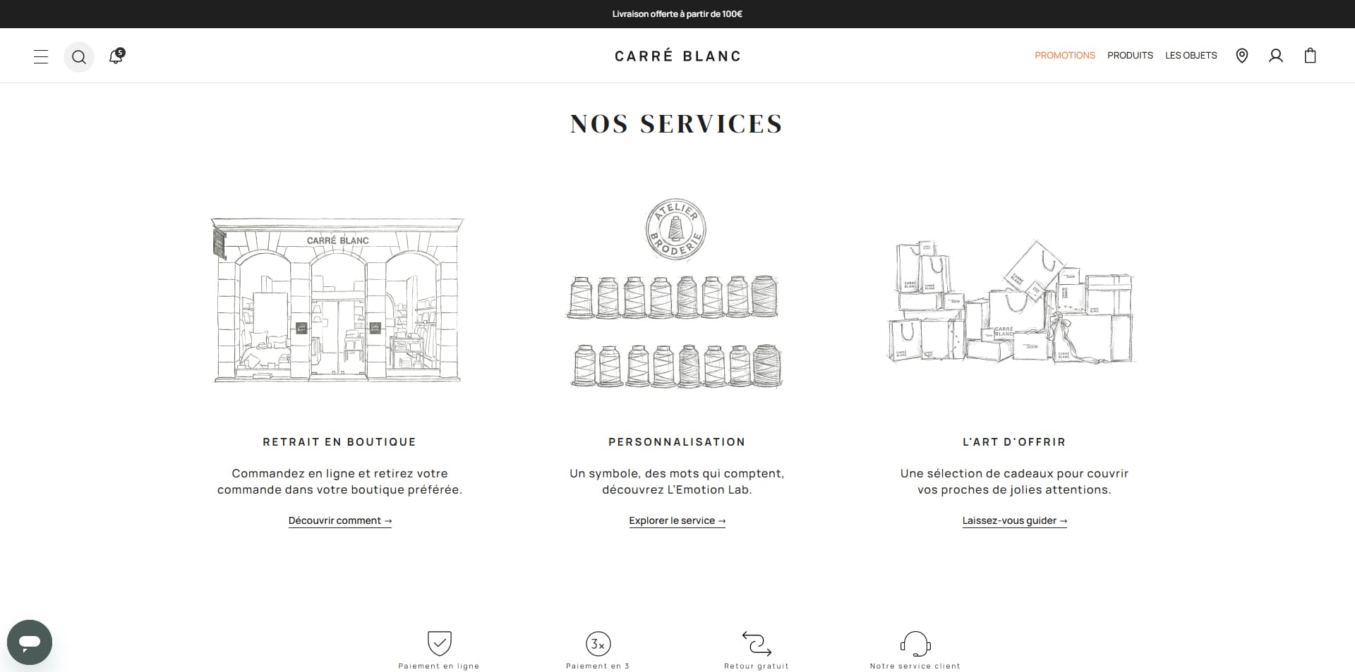 Carré Blanc
