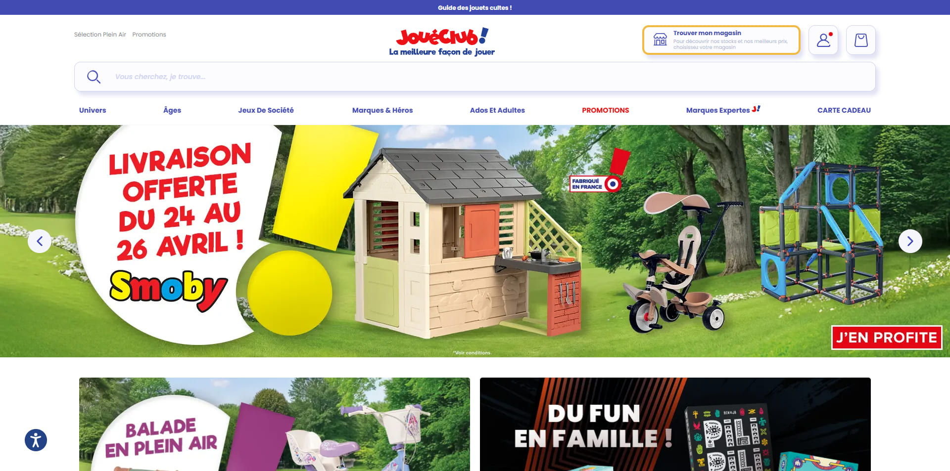 code promo JouéClub