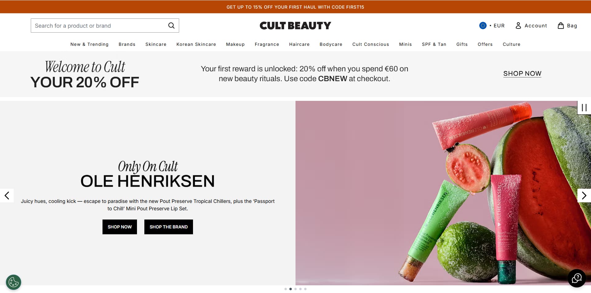 code promo Cult Beauty