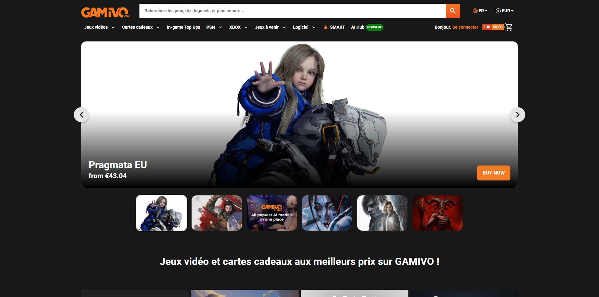 code promo GAMIVO