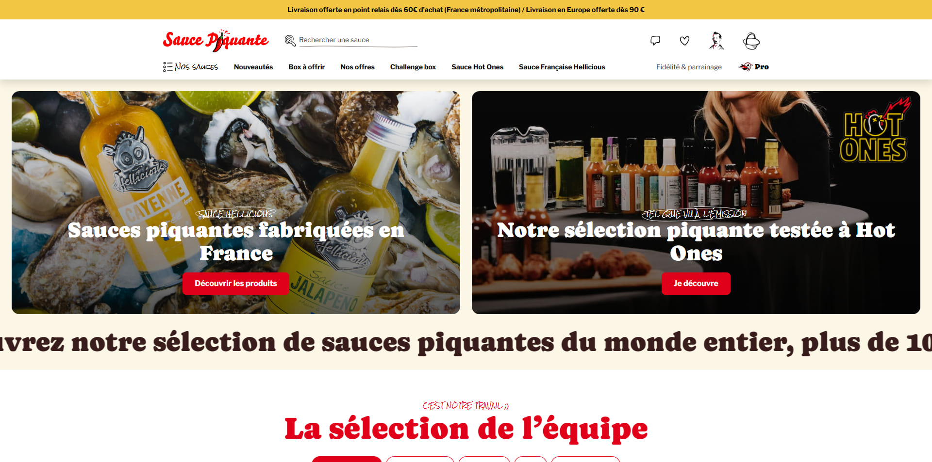 code promo Sauce Piquante