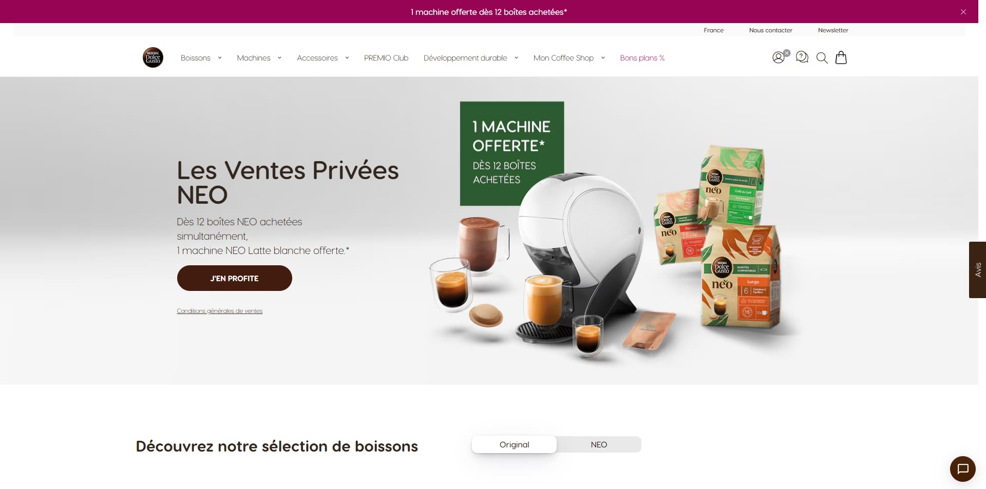code promo Dolce Gusto