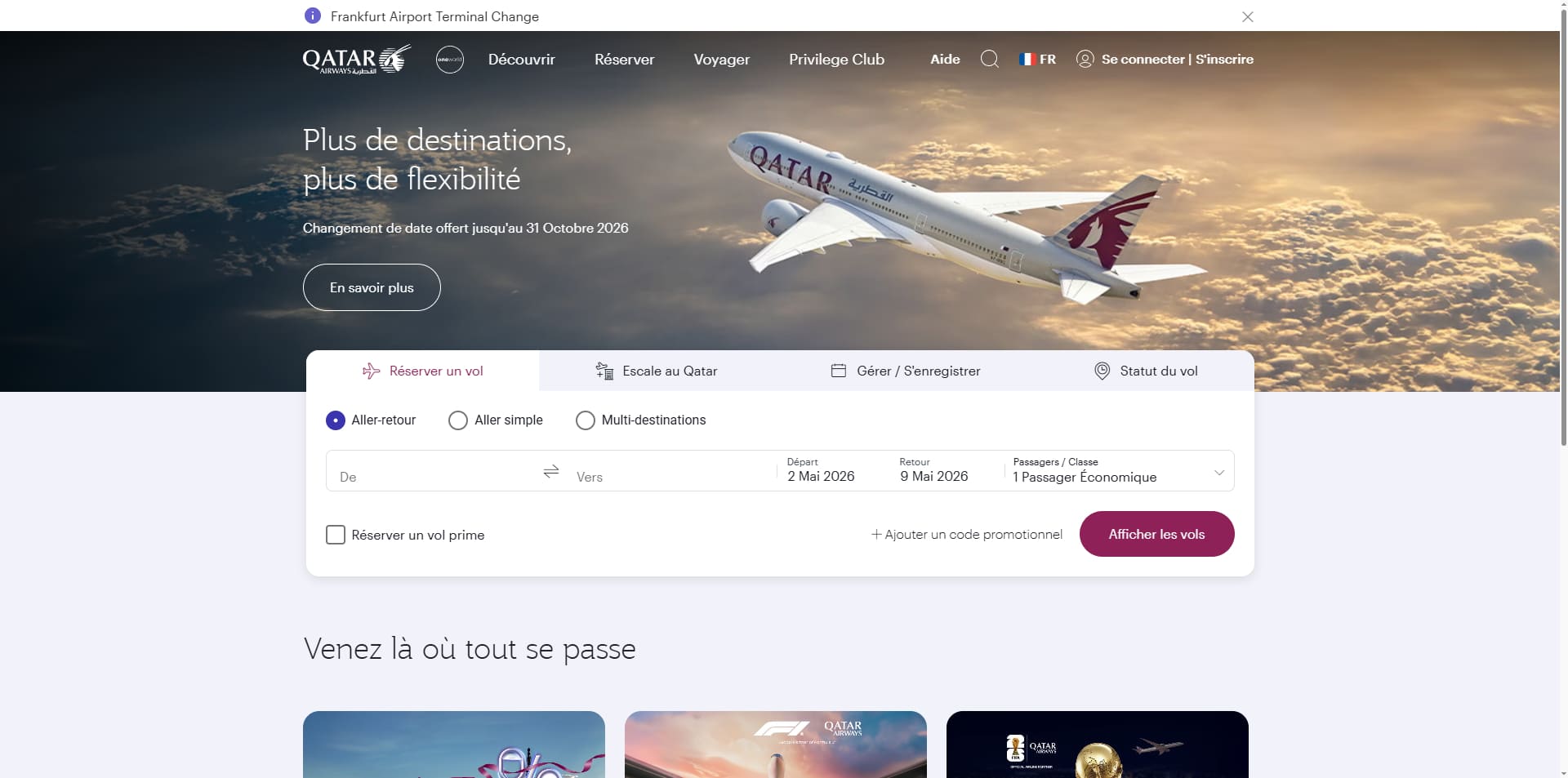 code promo Qatar Airways