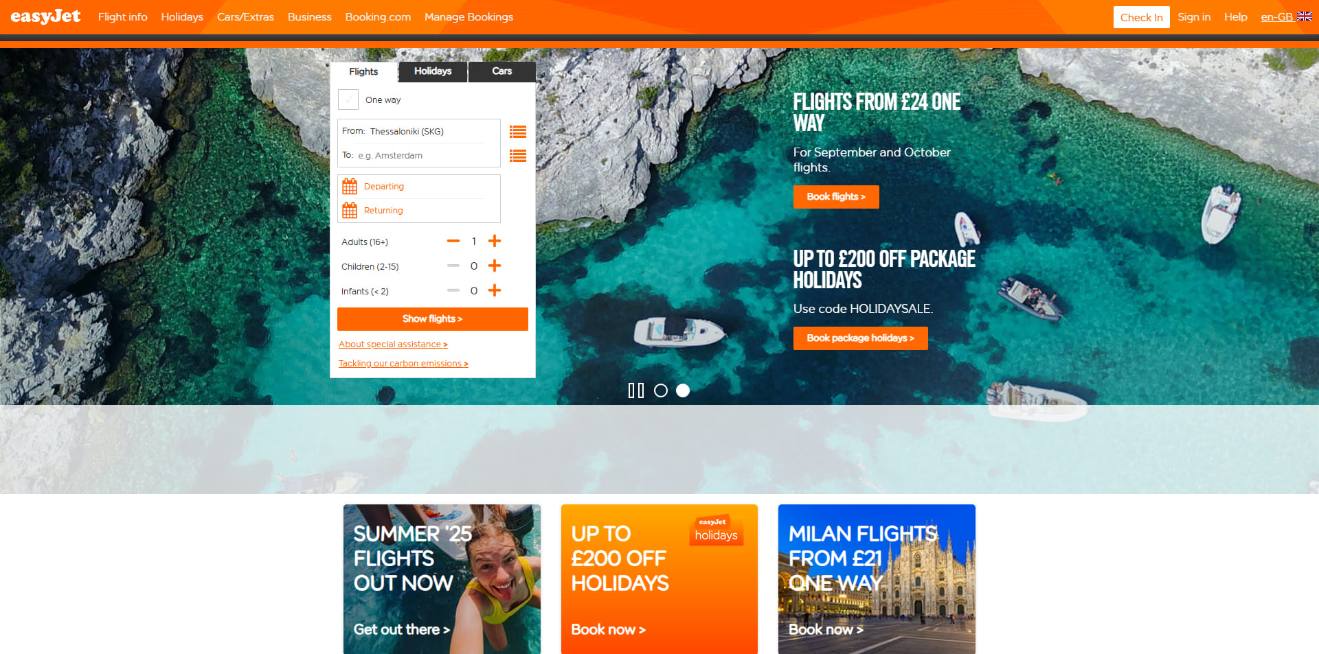 code promo Easyjet