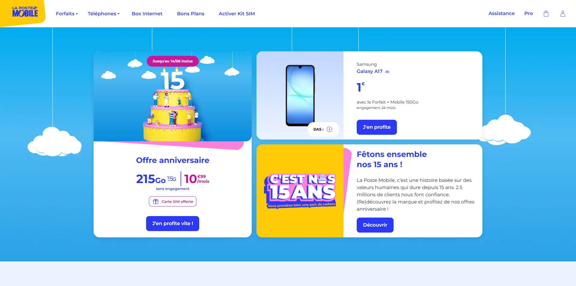 code promo La Poste Mobile