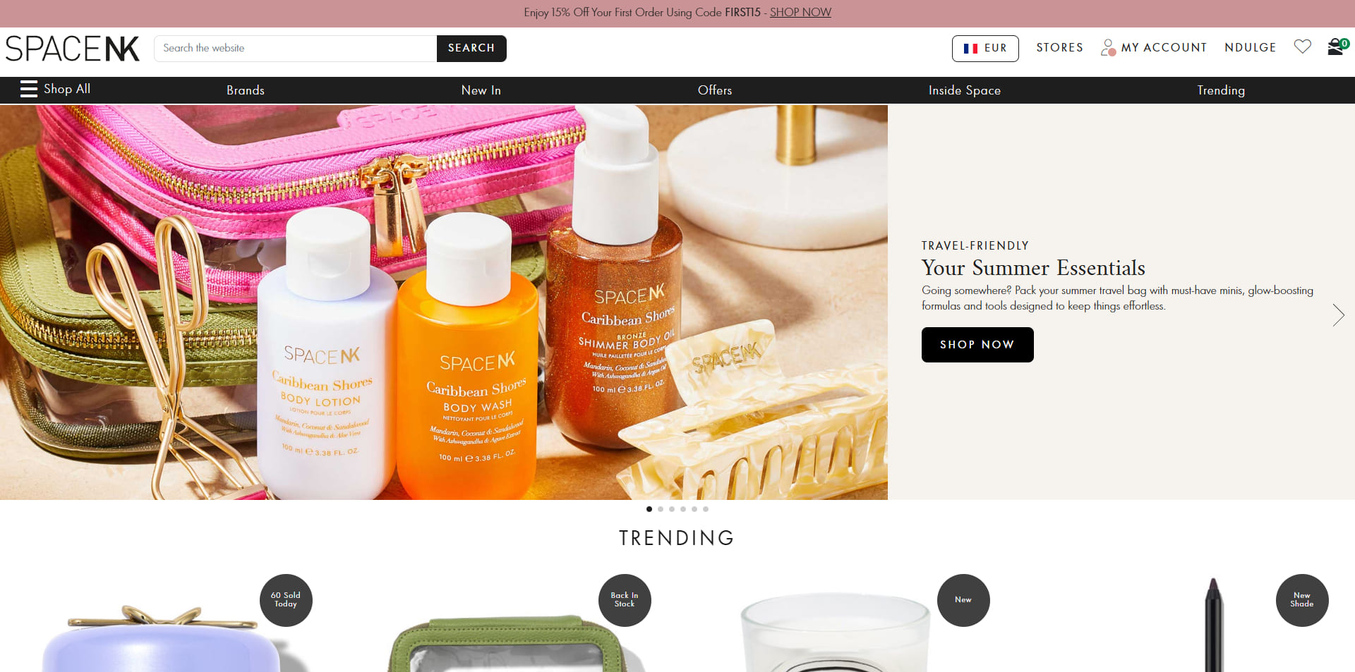 code promo Space NK