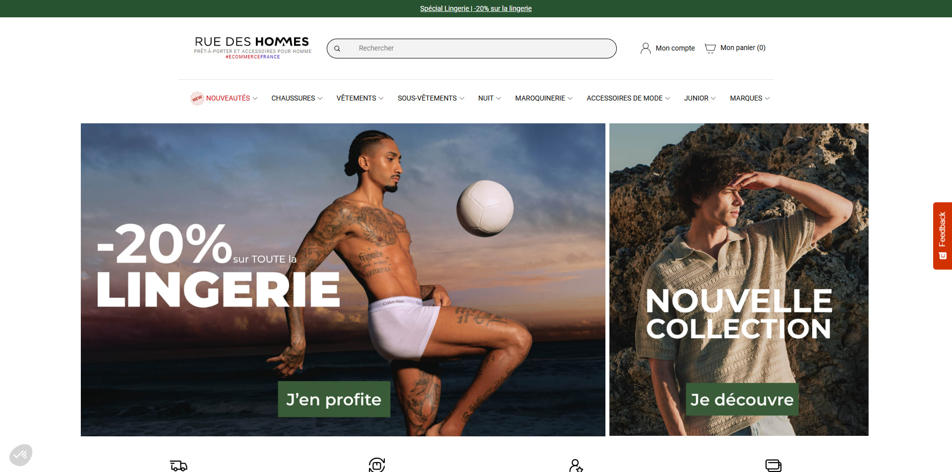 code promo Rue des Hommes
