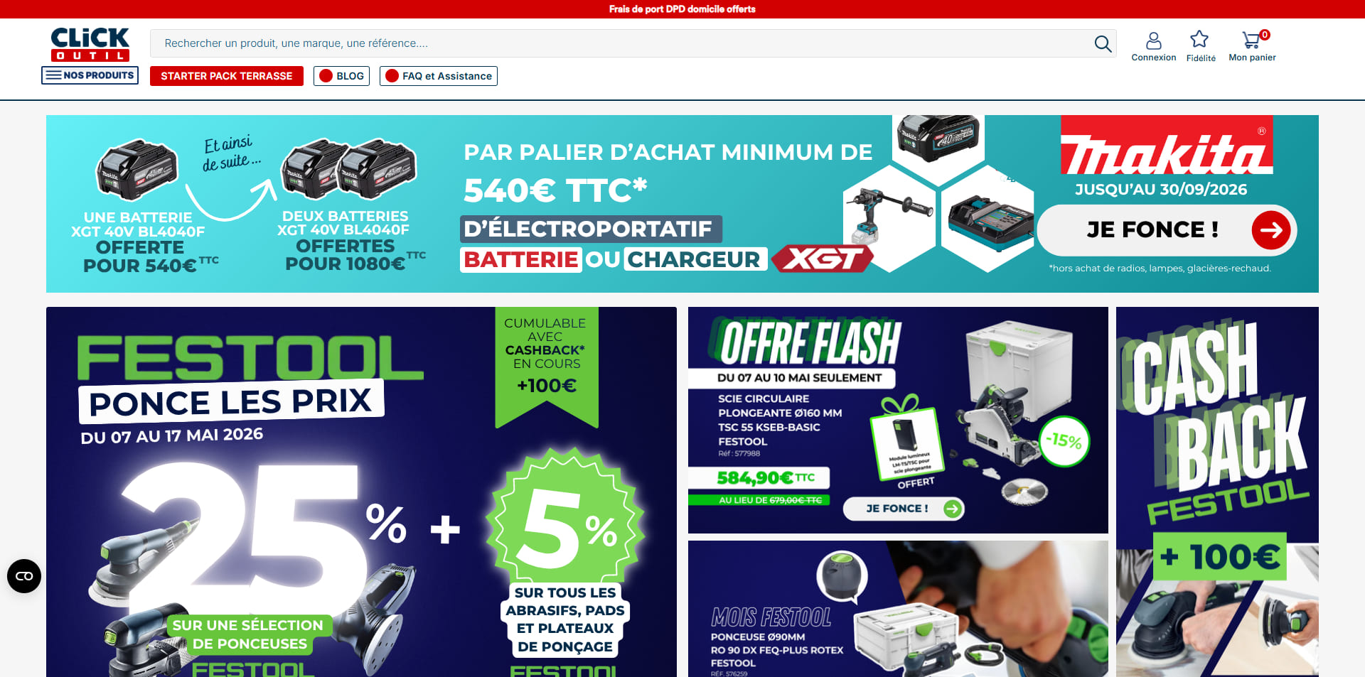 code promo Clickoutil