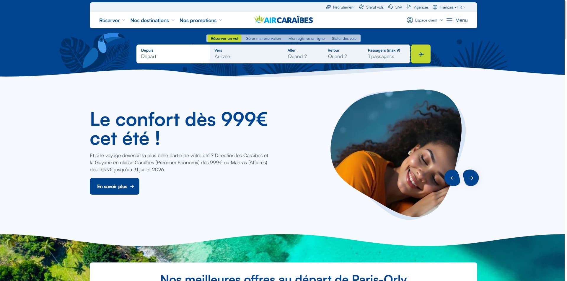 code promo Air Caraibes