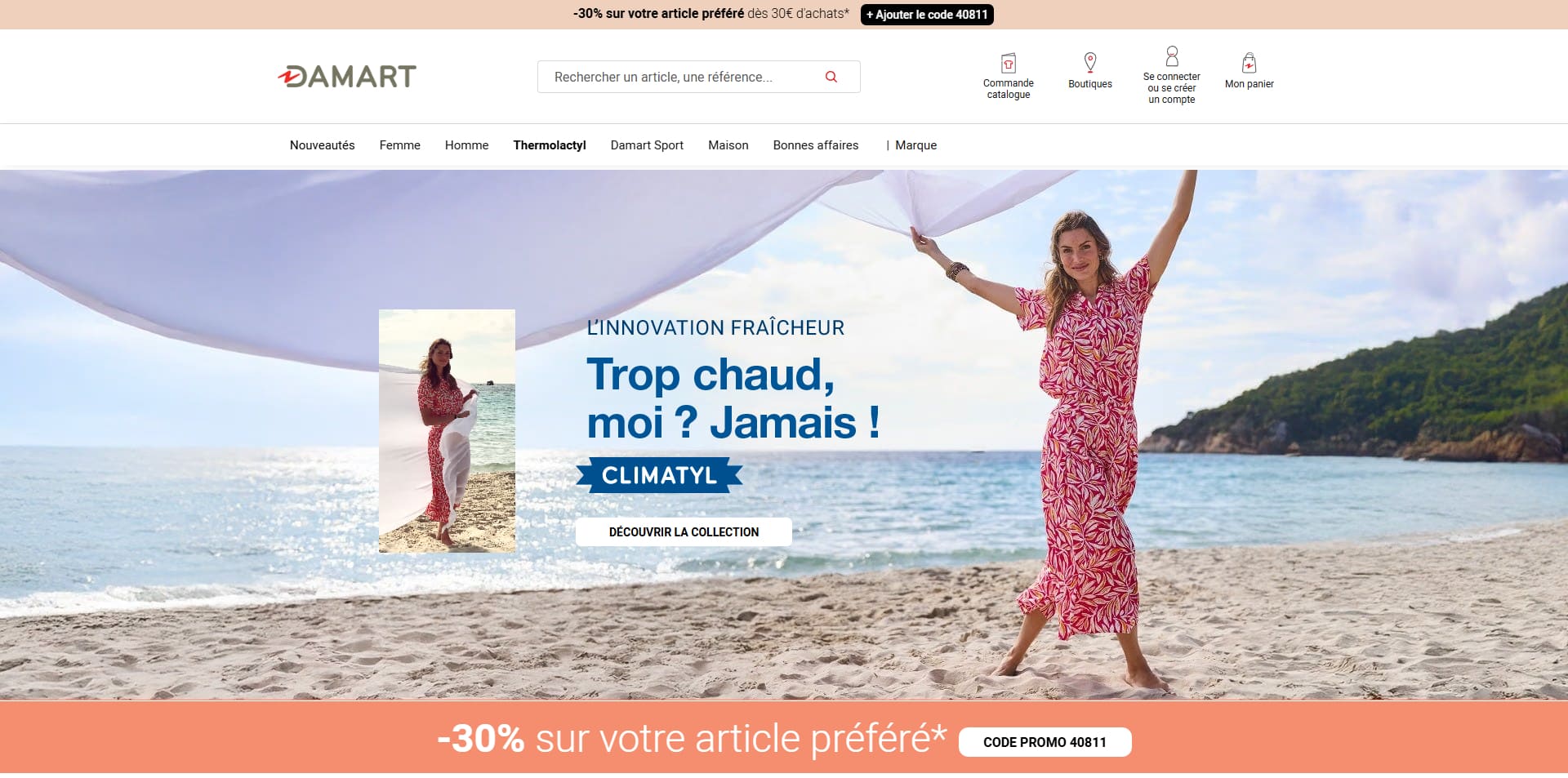 code promo Damart
