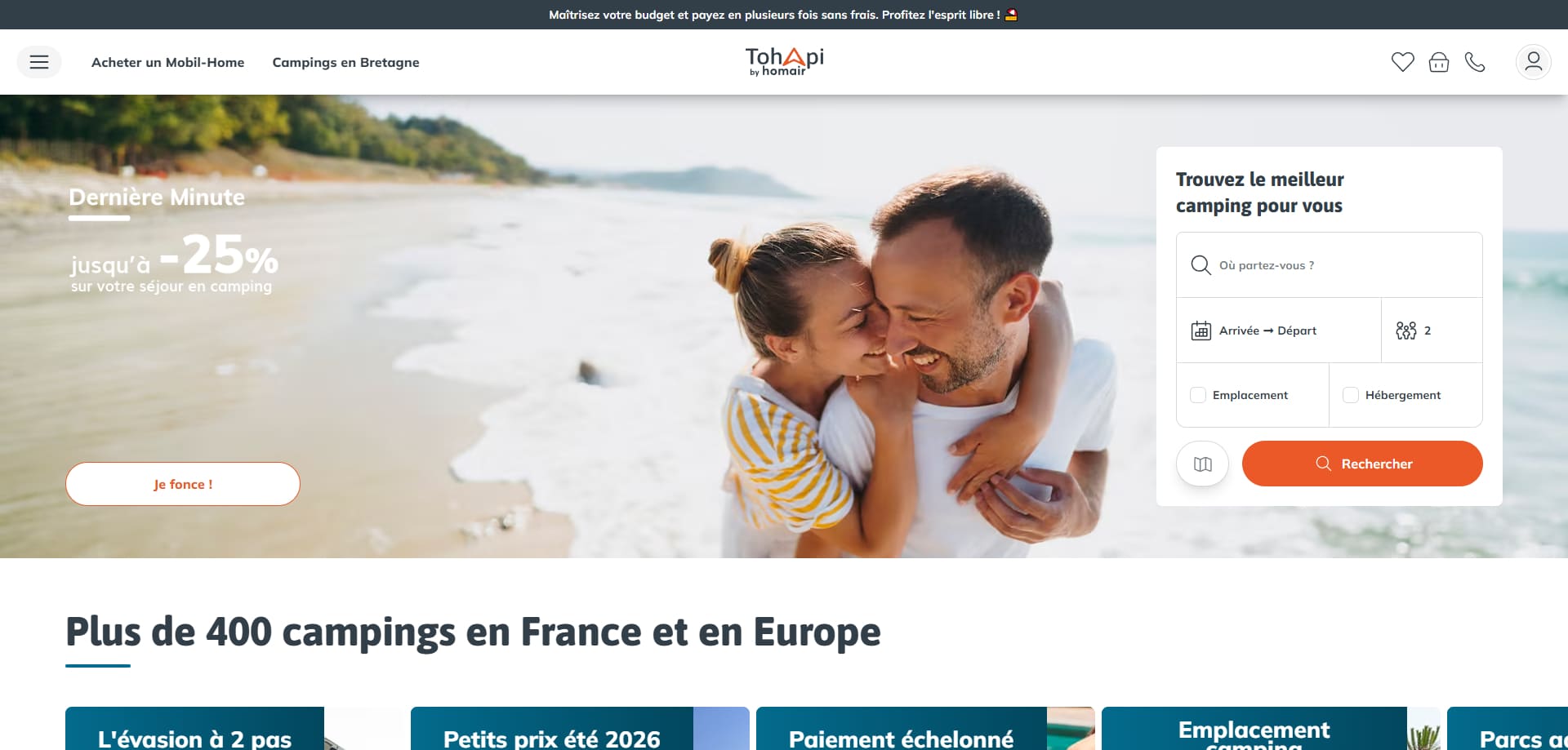 code promo Tohapi