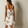 Robe Imprimé Fleuri Et Macramé - Blancheporte