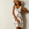 Robe Imprimé Fleuri Et Macramé - Blancheporte – Image 2
