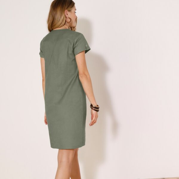 Robe Col Tunisien, Coton Lavé - Blancheporte – Image 2