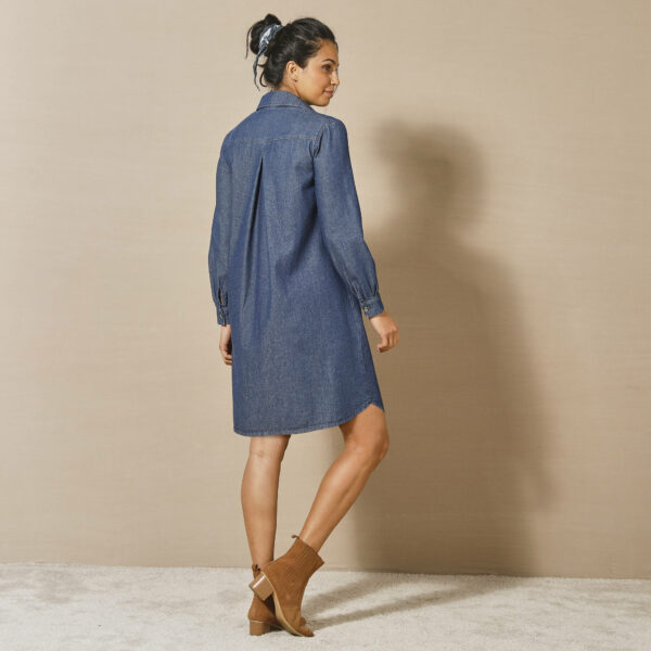 Robe-chemisier En Jean, Manches Longues - Blancheporte – Image 2