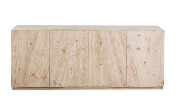 VICTOR - Buffet 4 Portes battantes en Pin Massif - 1 Etagère par porte - SIGNATURE – Image 7