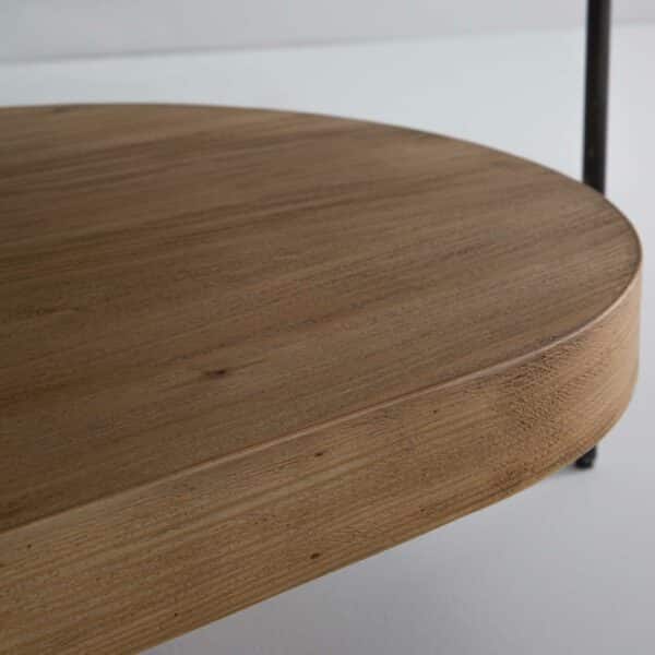 HELENE - Meuble console Helene en metal et pin massif - Signature – Image 5