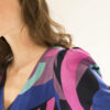 Robe Longue Fluide Imprimée Col V, Viscose - Blancheporte