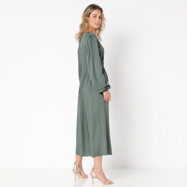 Robe Évasée Unie, Satin - Blancheporte – Image 2
